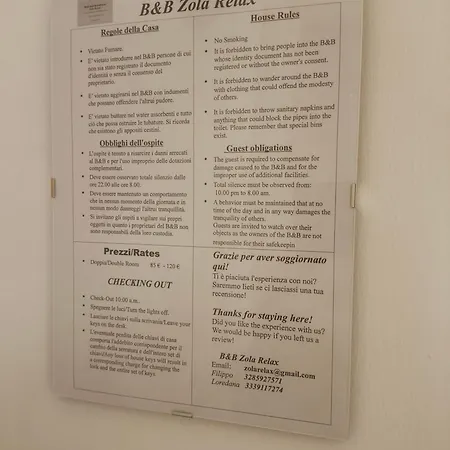 Zola Relax * Zola Predosa